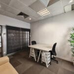Área de reunião reservada na Sala C do Edifício LF da Show Reel, Lisboa