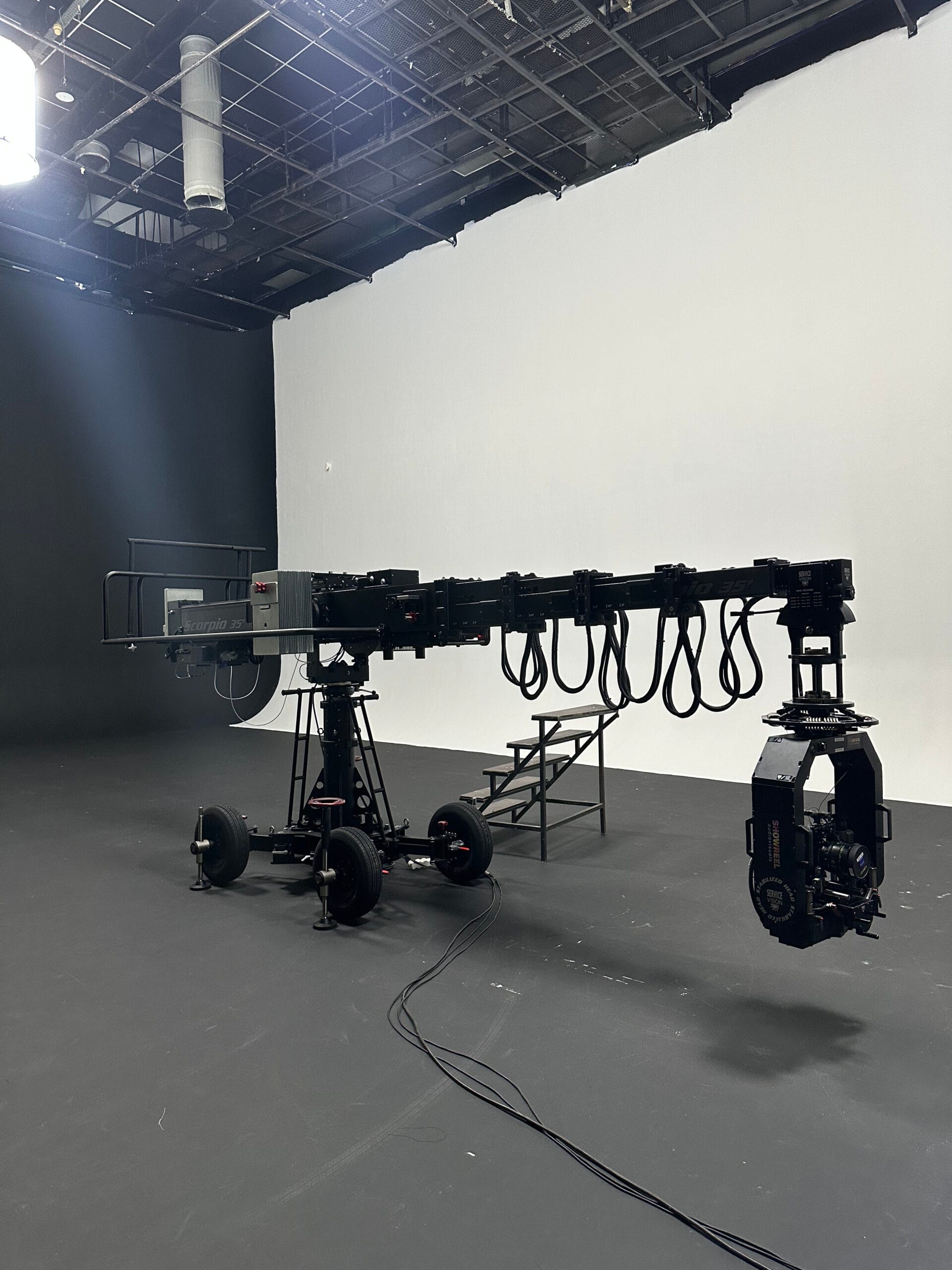 Maquinaria de grip e movimento de câmara