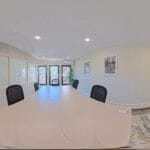 Vista 360 de sala de reuniões do Edifício NI da Show Reel em Lisboa
