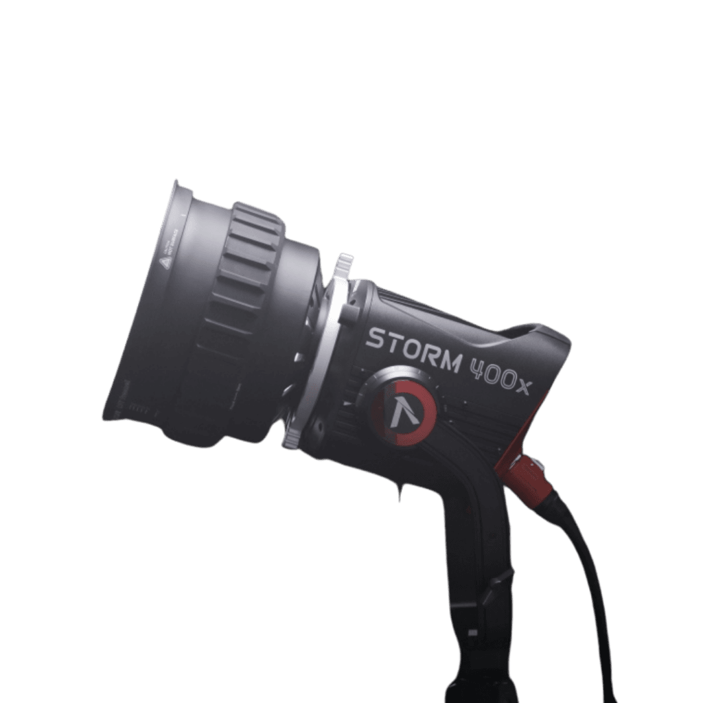 Aputure Storm 400X, projetor LED bicolor para aluguer em Lisboa na Show Reel