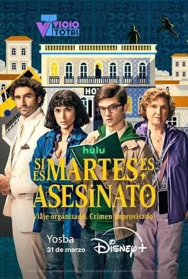 Cartaz do filme Si es di martes, es asesinato, produção apoiada pela Show Reel
